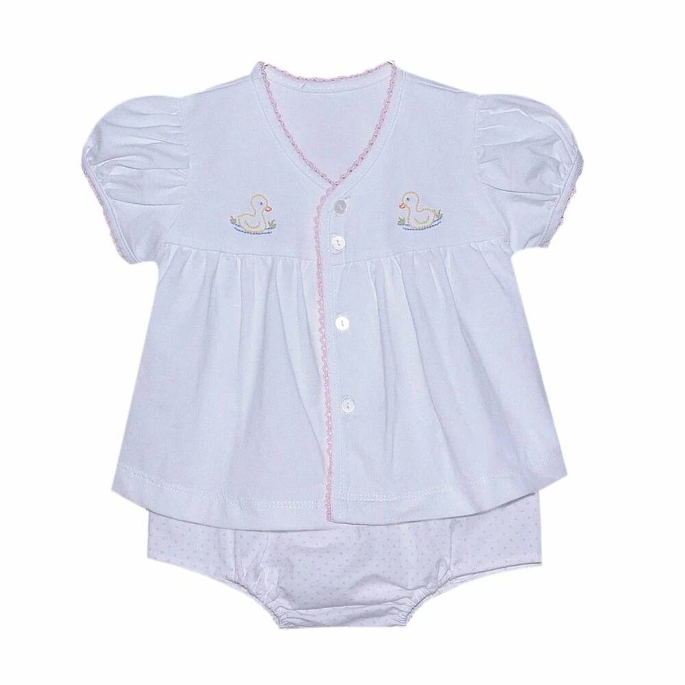 NEW BABY SEN kids brennan diaper set in duckies
